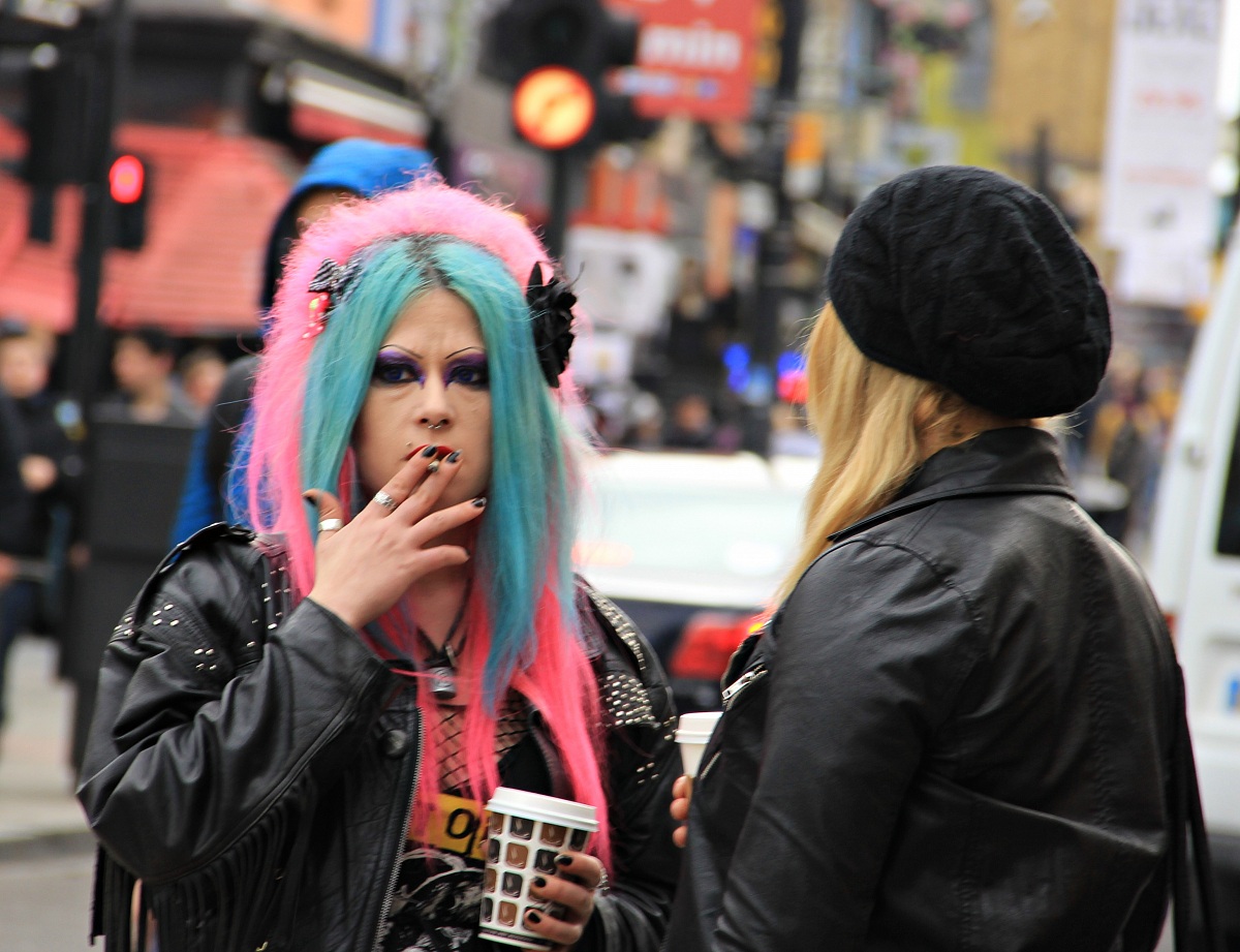 Smoking in the street ... ...