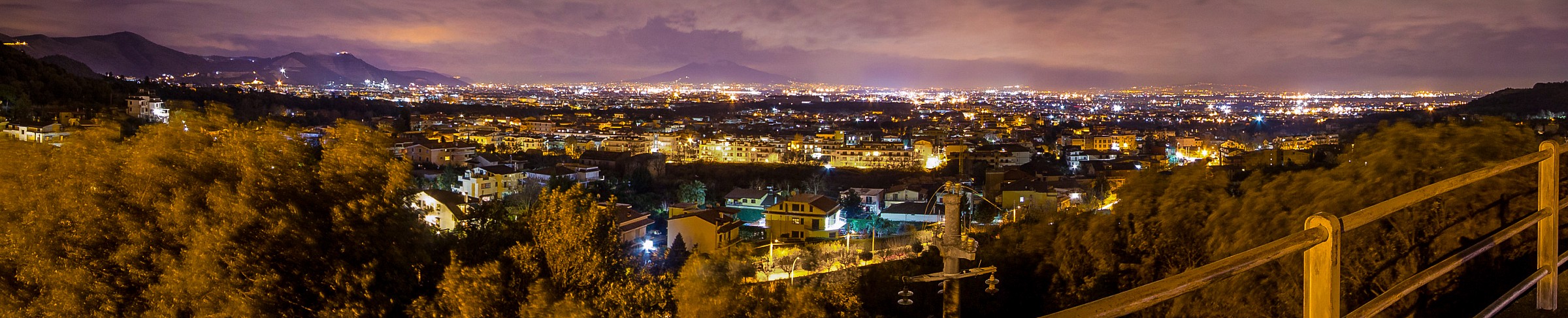 Dal Belvedere di San Leucio, Caserta