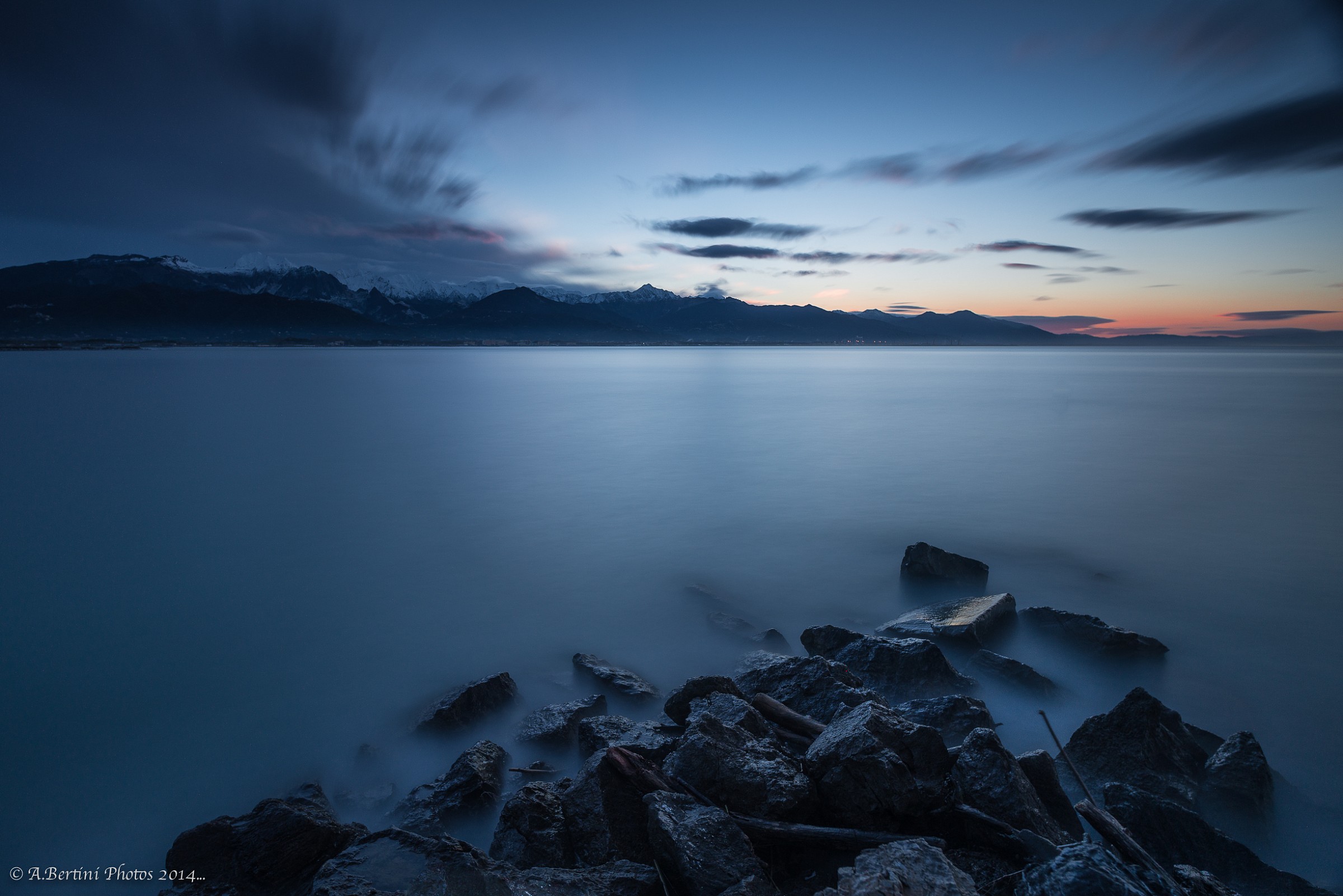 sunrise at my house Bocca di Magra, Liguria.