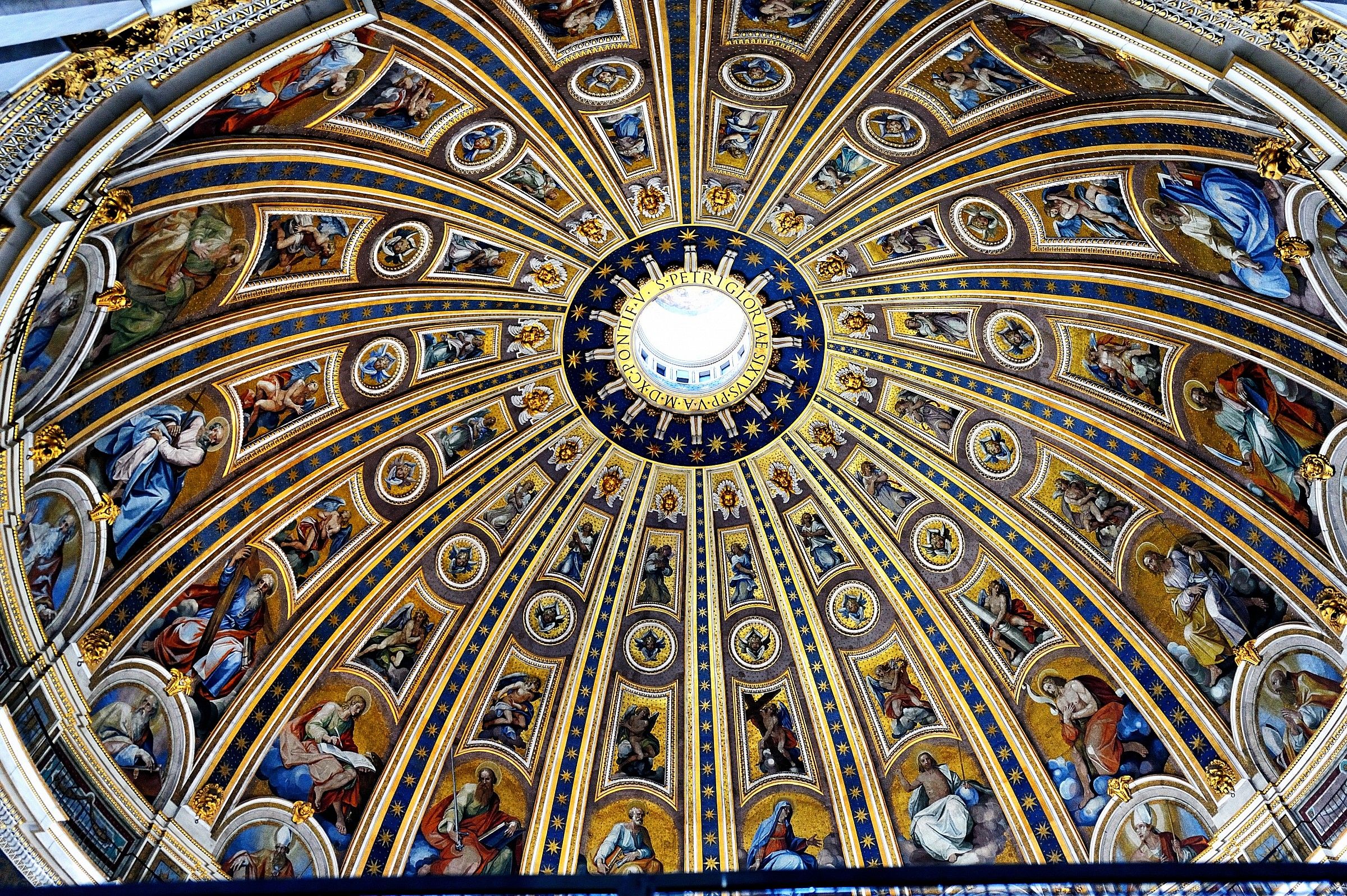 Roma San Pietro: la volta del Cupolone