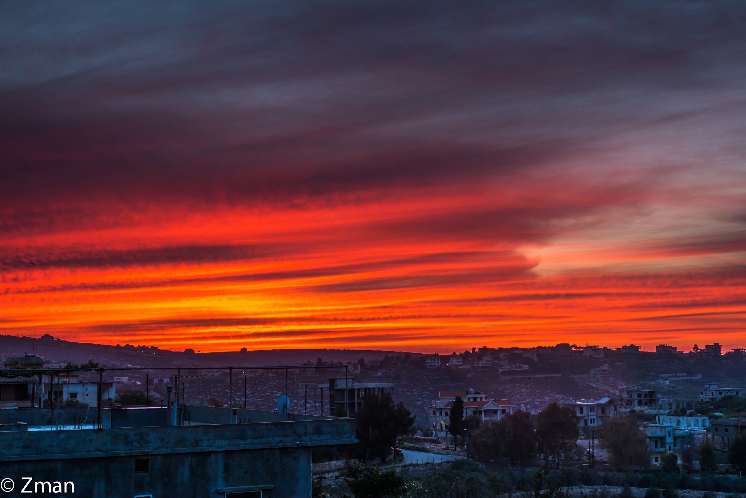 Il tramonto più bello questo inverno