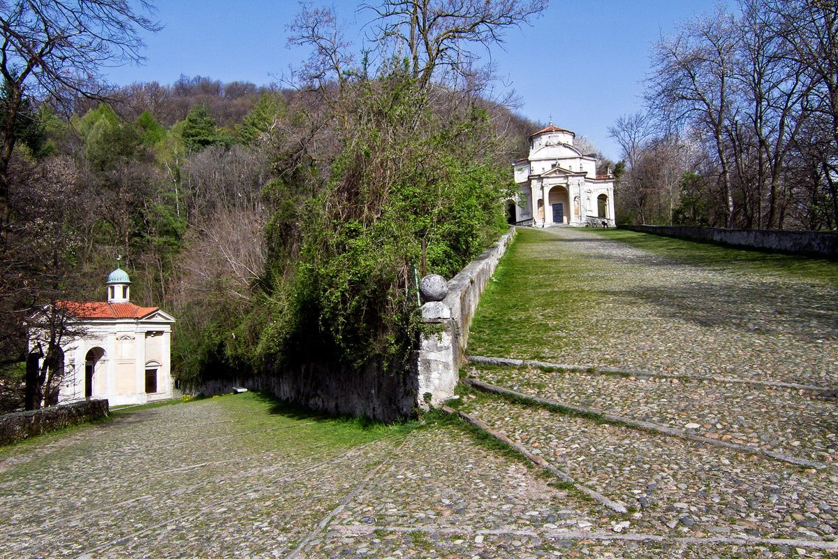 la salita delle cappelle