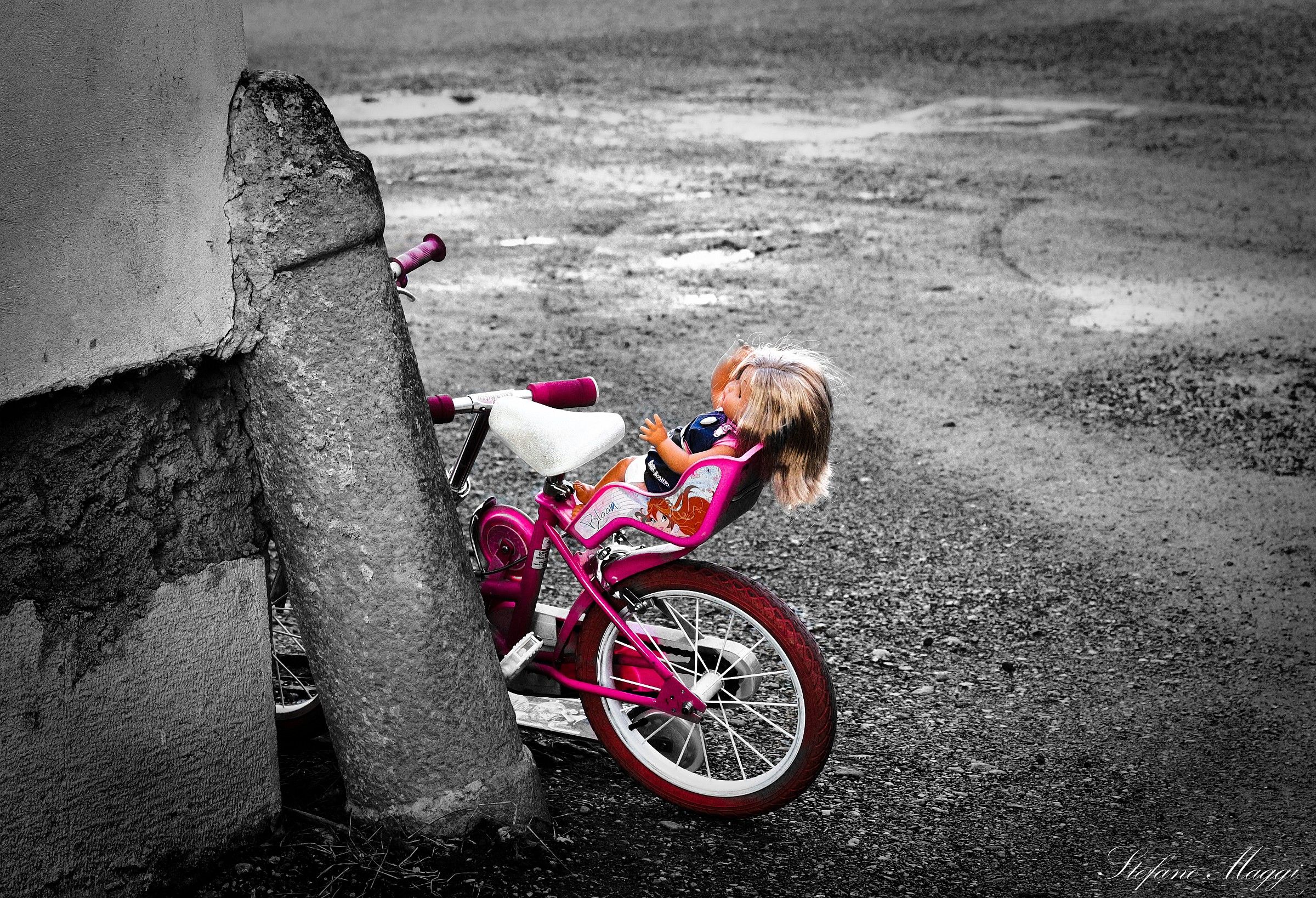 Bicicletta e bambola