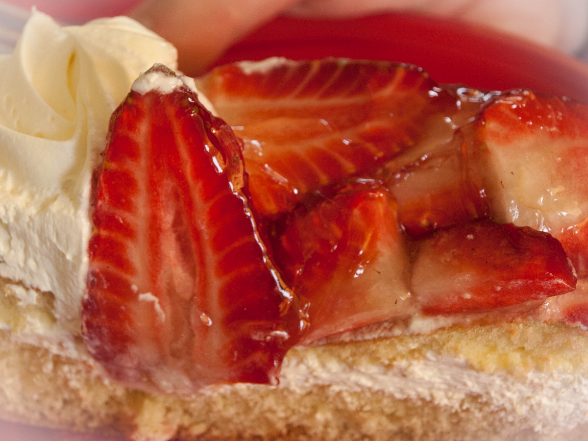 Torta Fragole con Panna