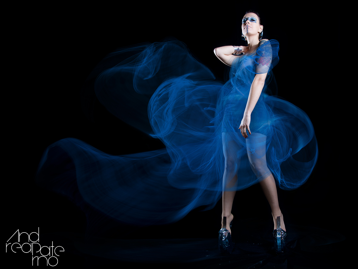 Model Light Painting 2