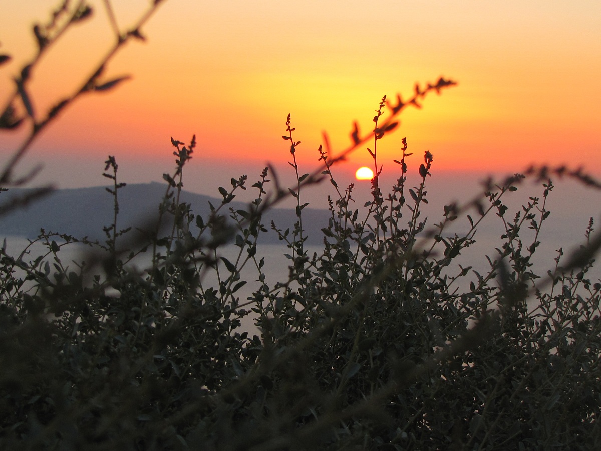 Tramonto a Santorini