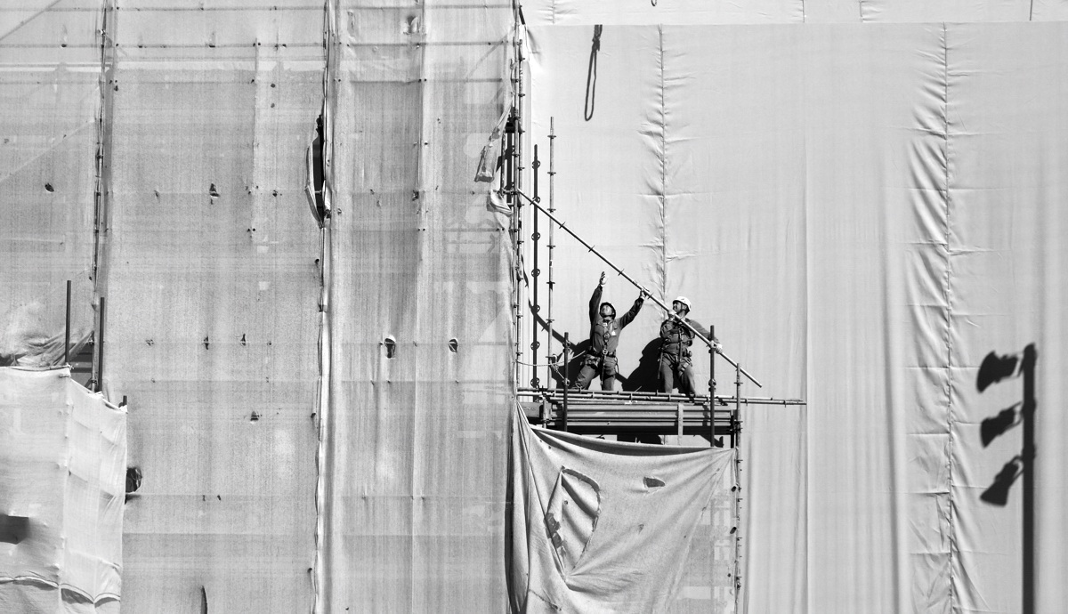 Tribute to Joe Rosenthal: Raising the pole on Venice