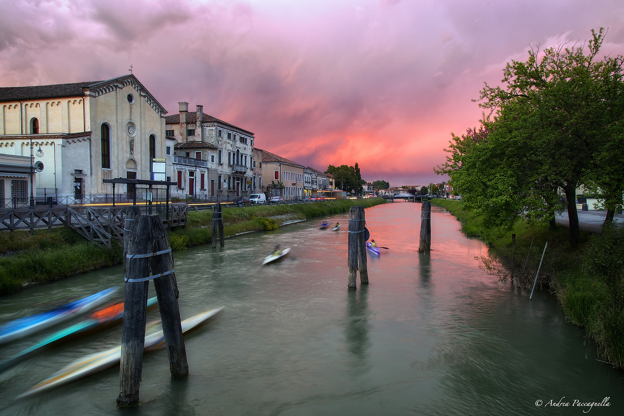 la magia del tramonto (Riviera del Brenta)