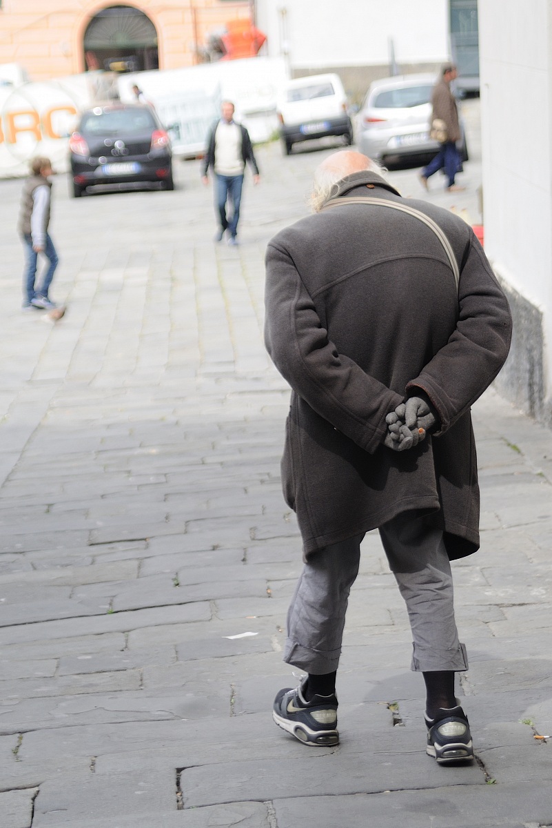 The burden of a life ...