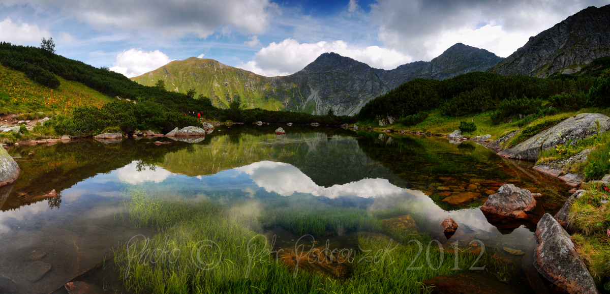 Lago nel Tatra occidentale, Slovacchia