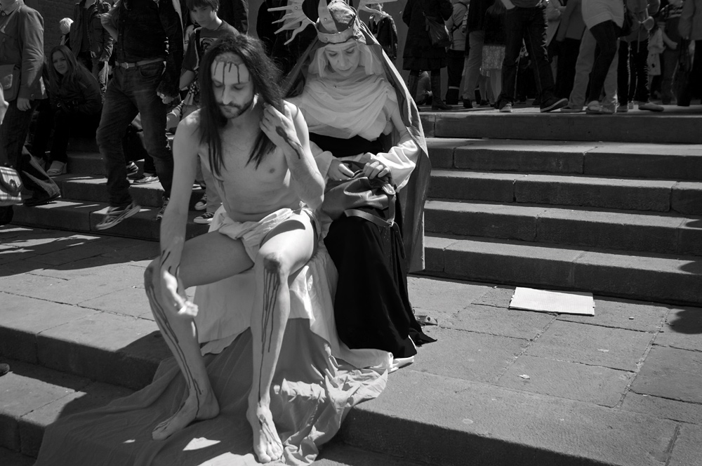 Barcellona - figuranti