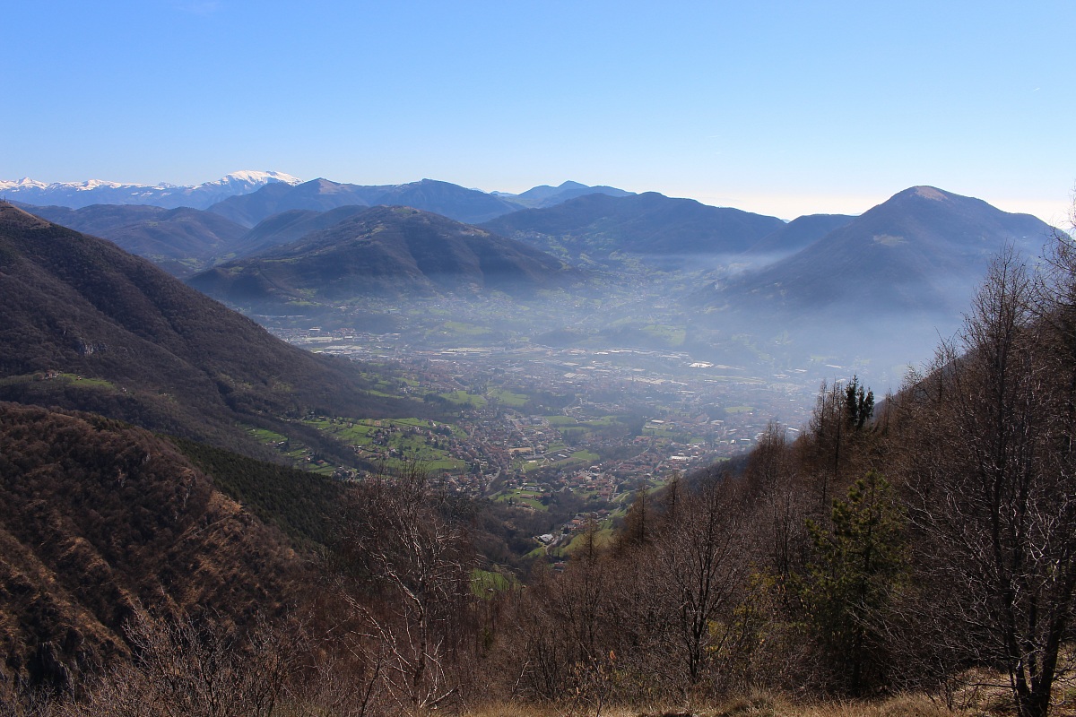 Particolare veduta di Albino (bg)