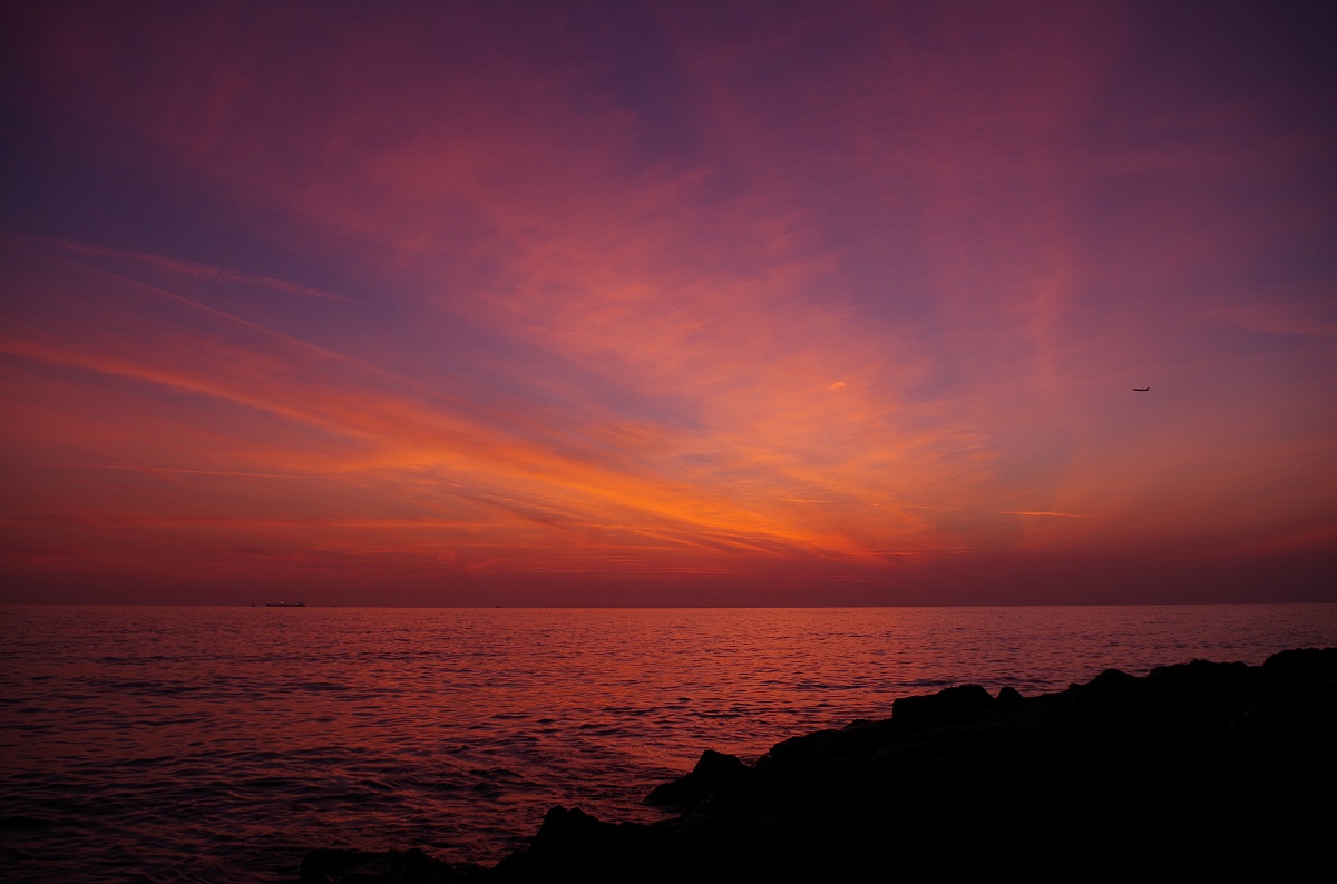 colors of the sunset