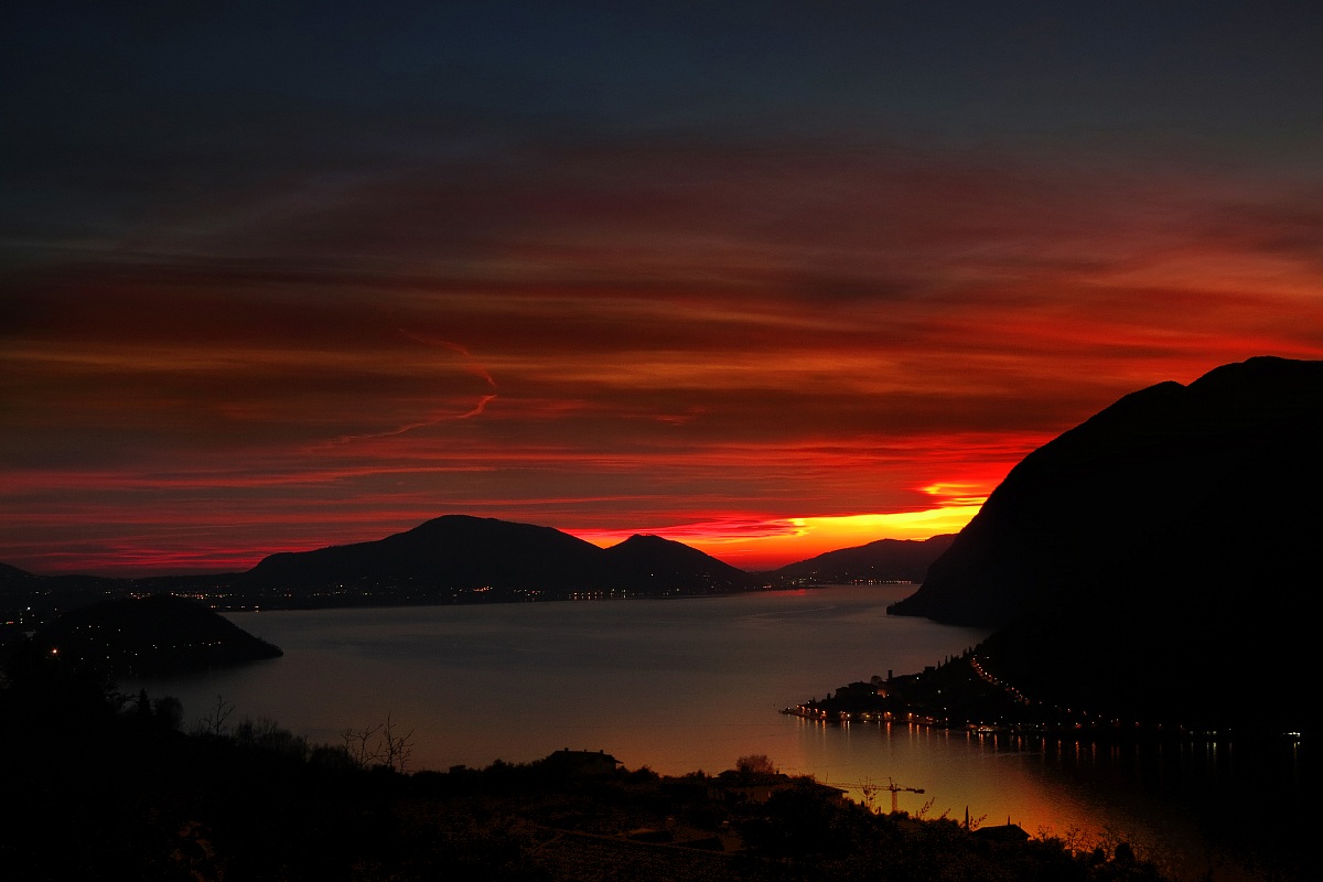 Sunset Iseo