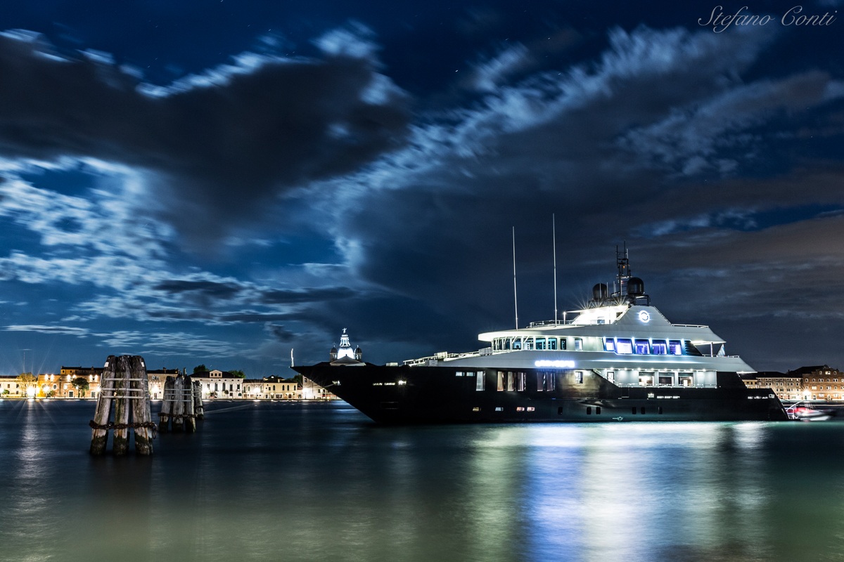 Yacht dalla Punta della Salute