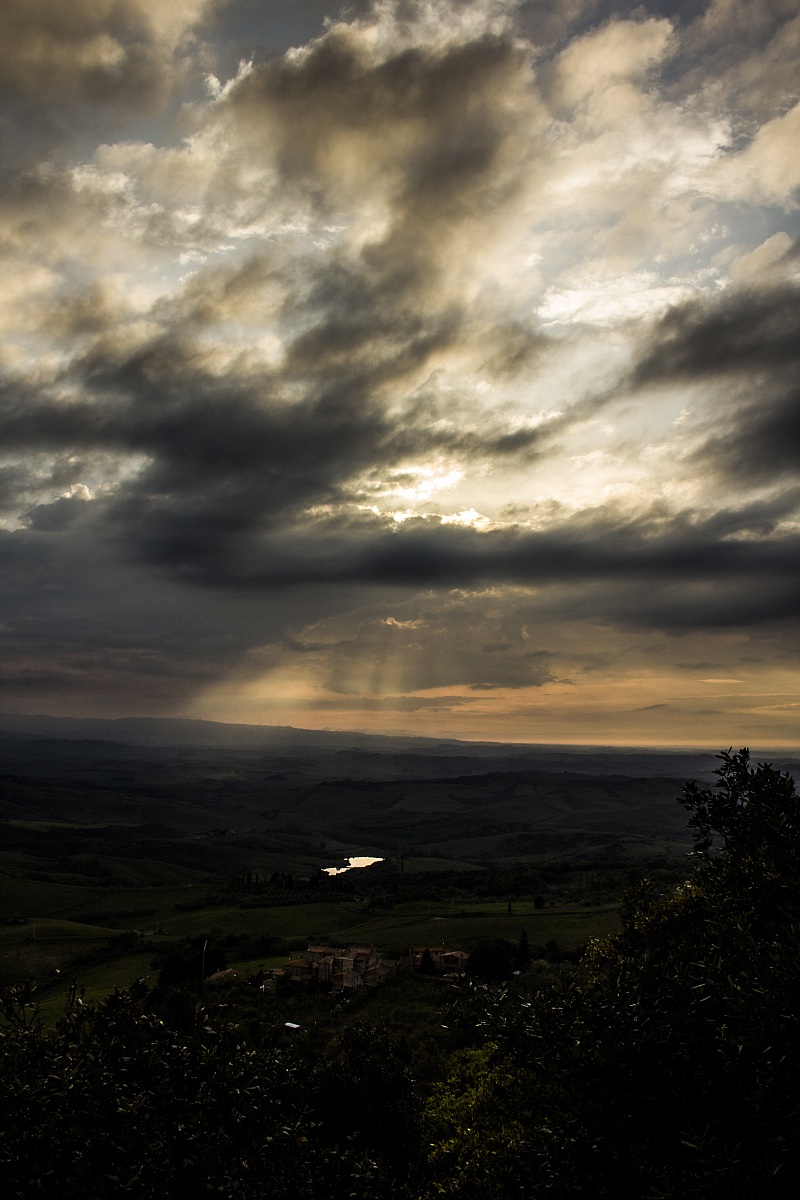 tramonto santuario della pietrina