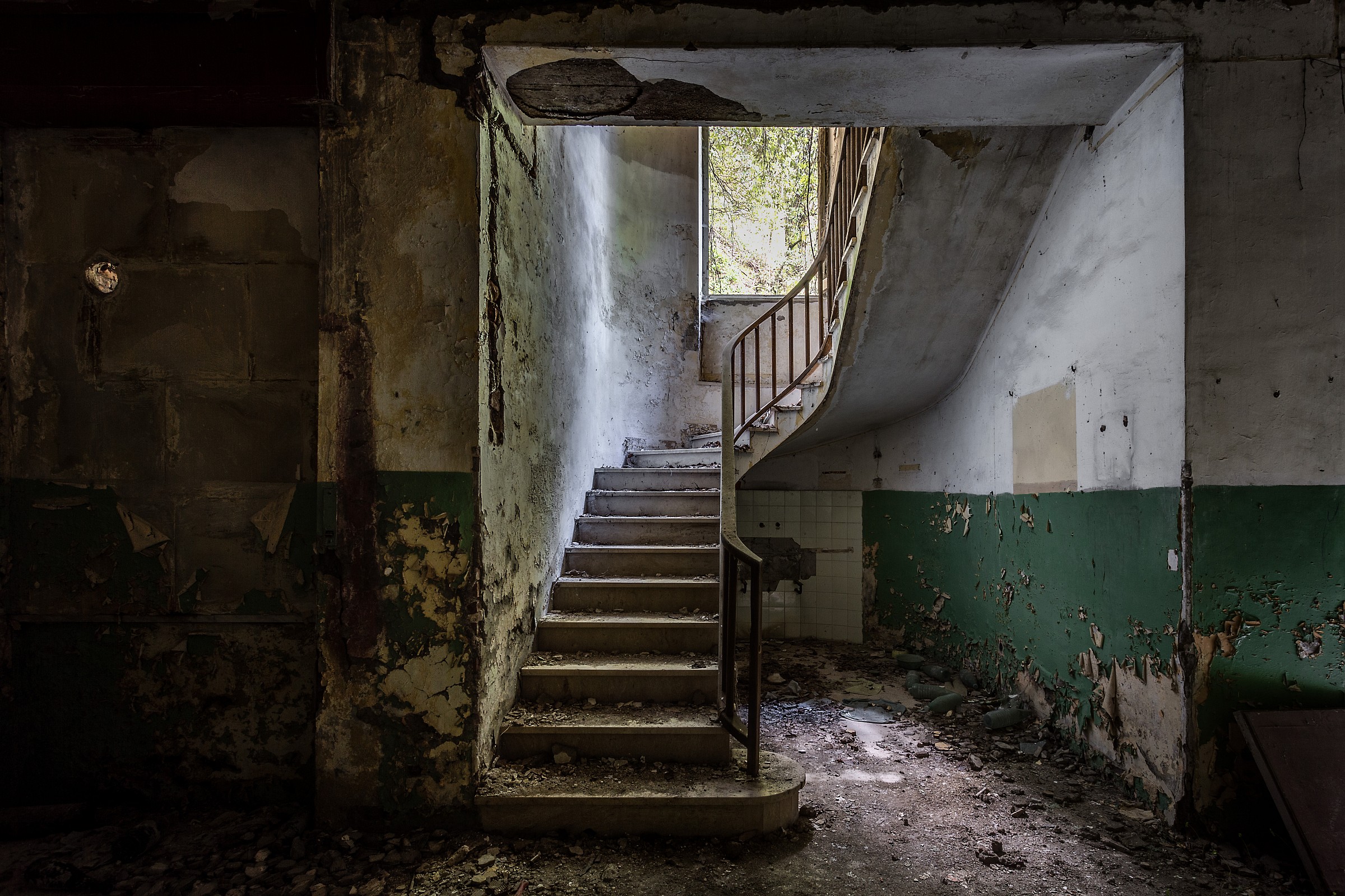 abandoned orphanage