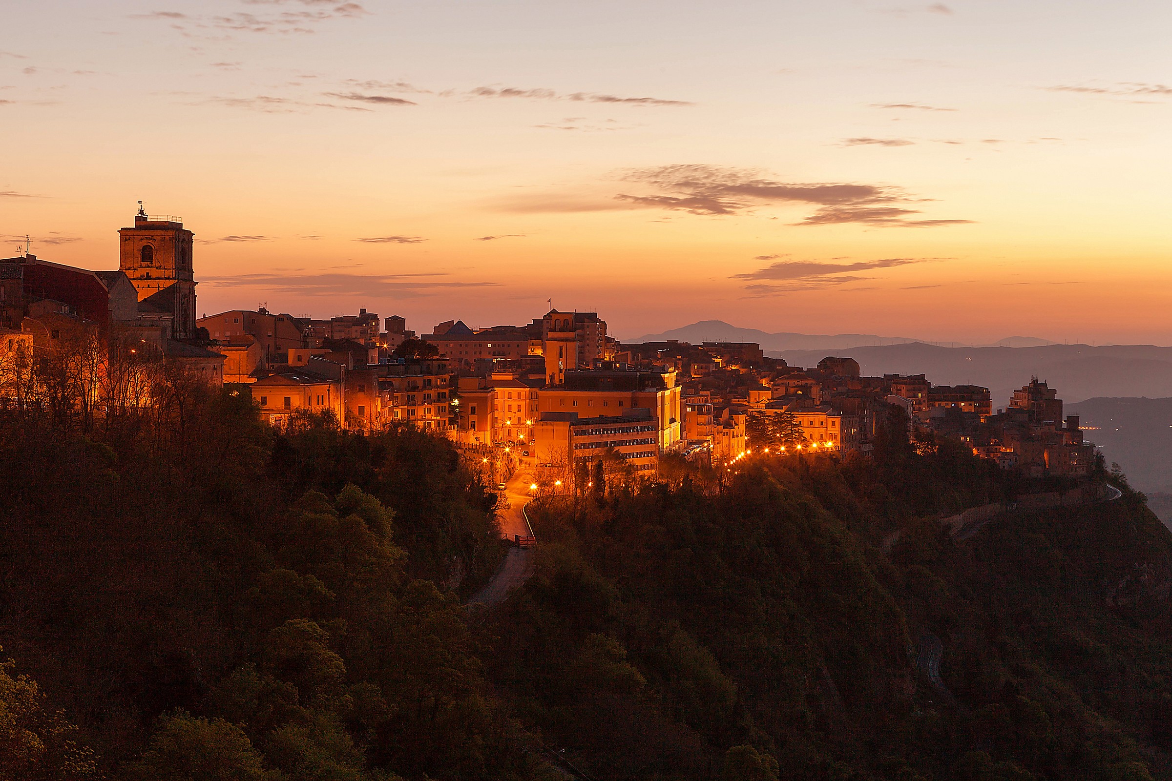 The warm embrace of a sunset