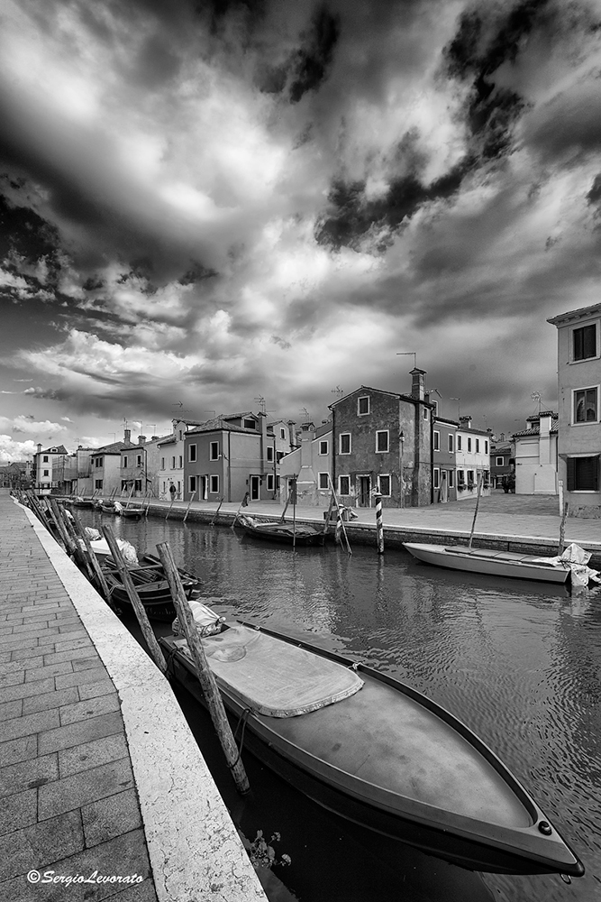 Burano in Bianco /Nero