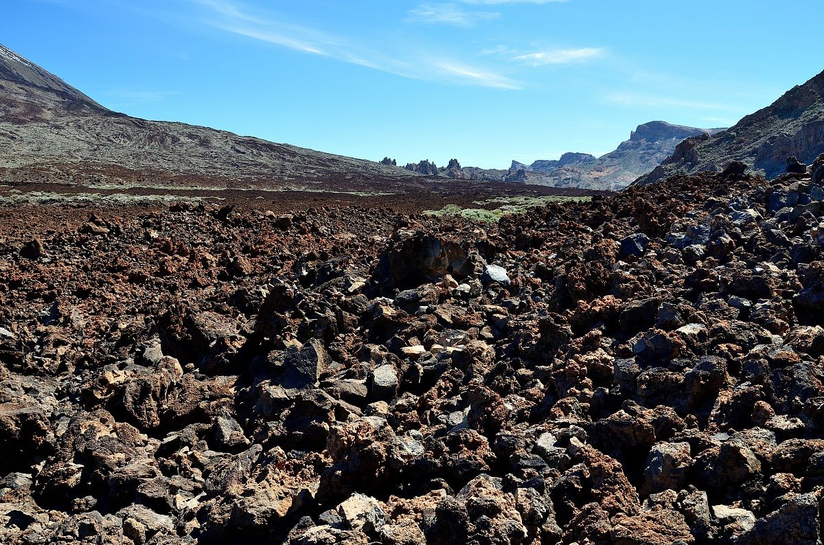 Expanse of lava - Parque Nacional del Teide