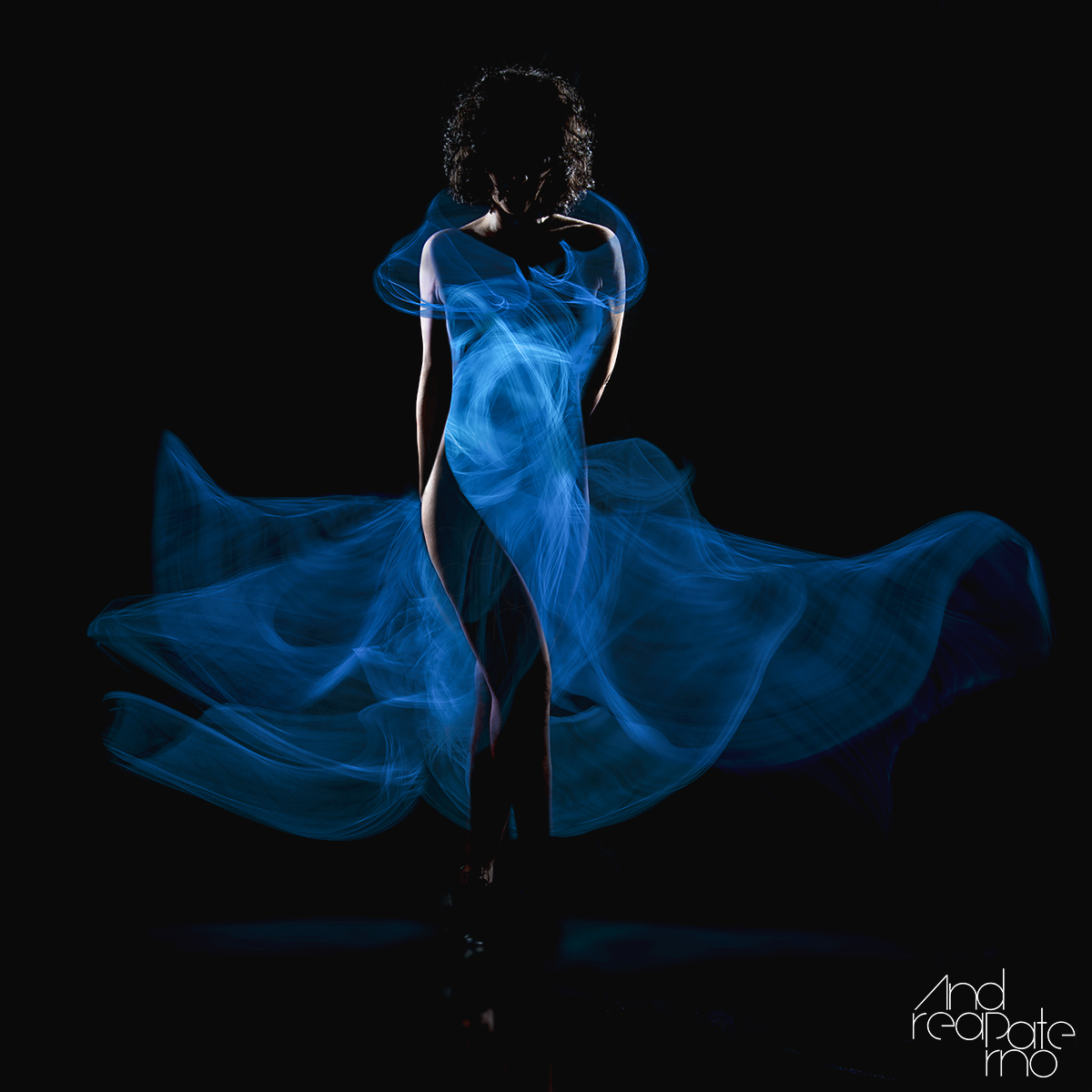 Model Light Painting 5