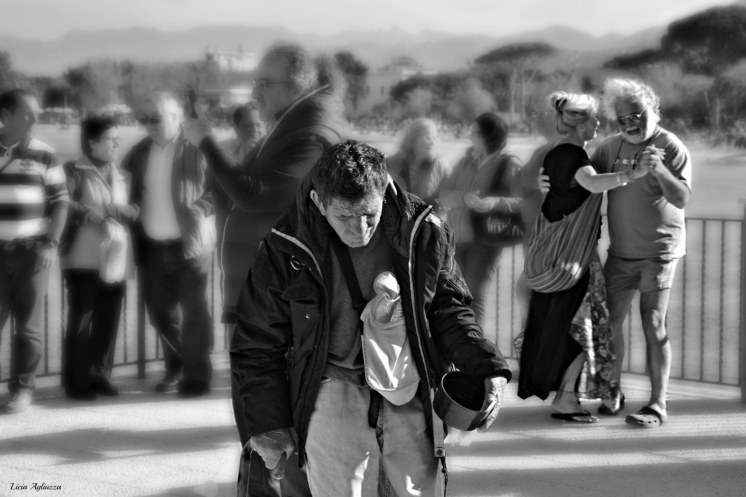 between joy and pain