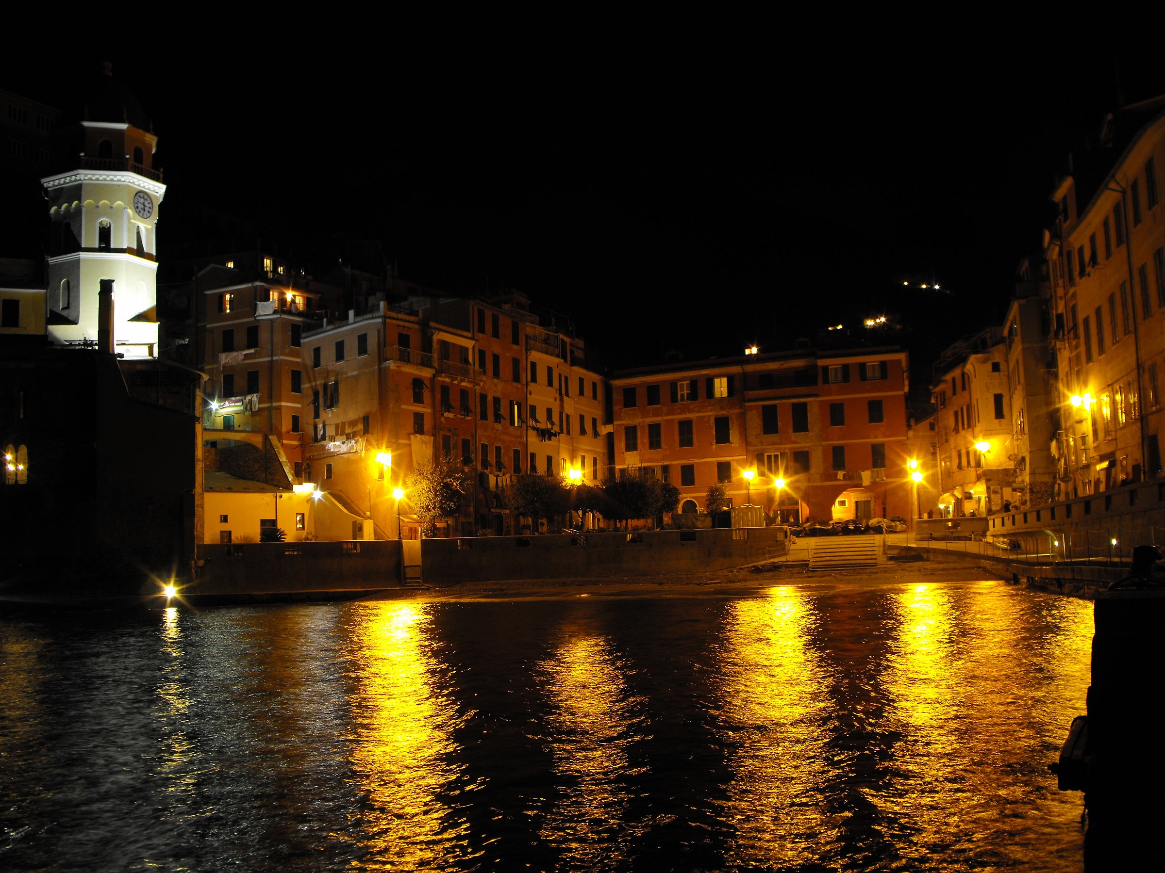 Vernazza by night