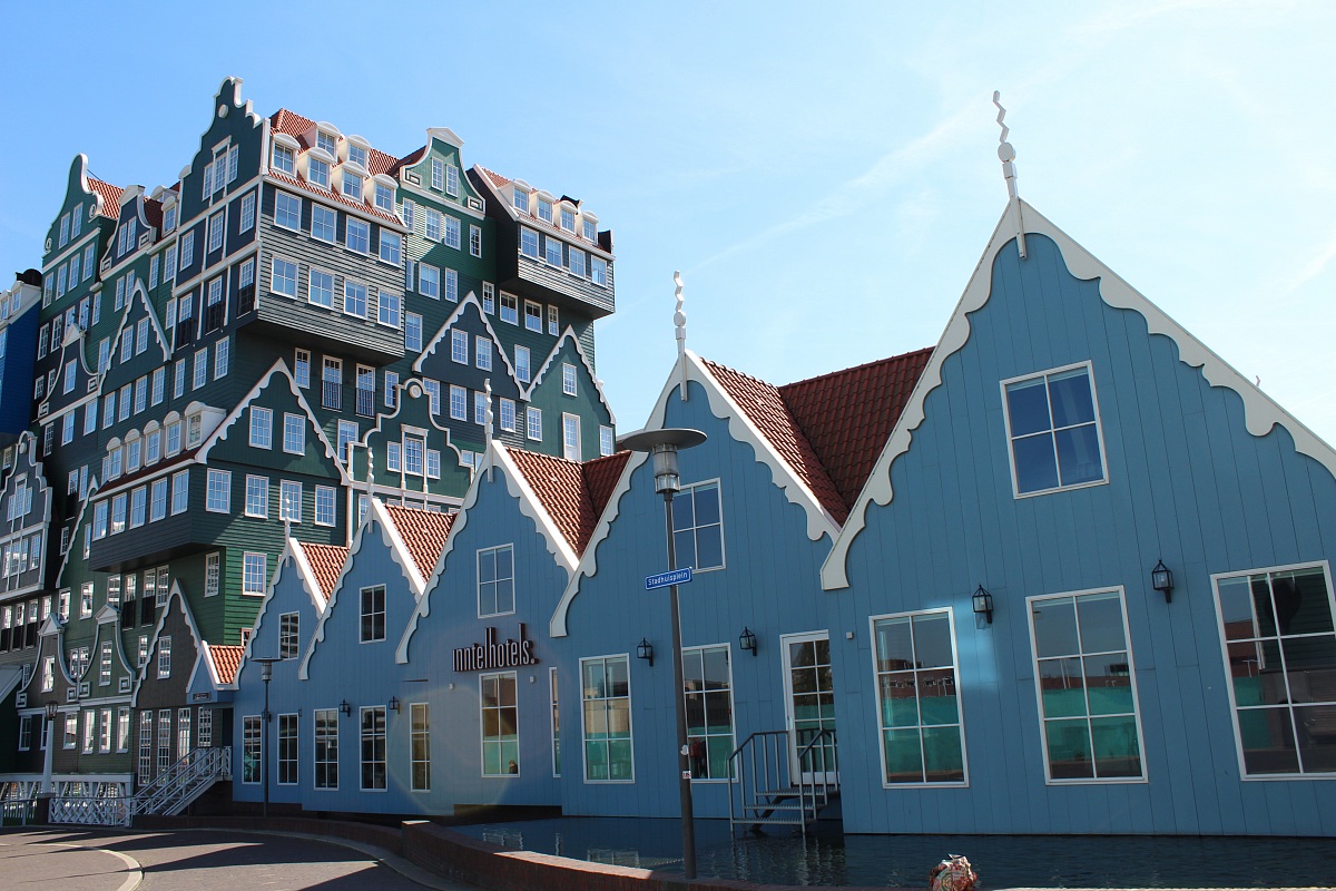 Zaandam and Its fairy-like buildings