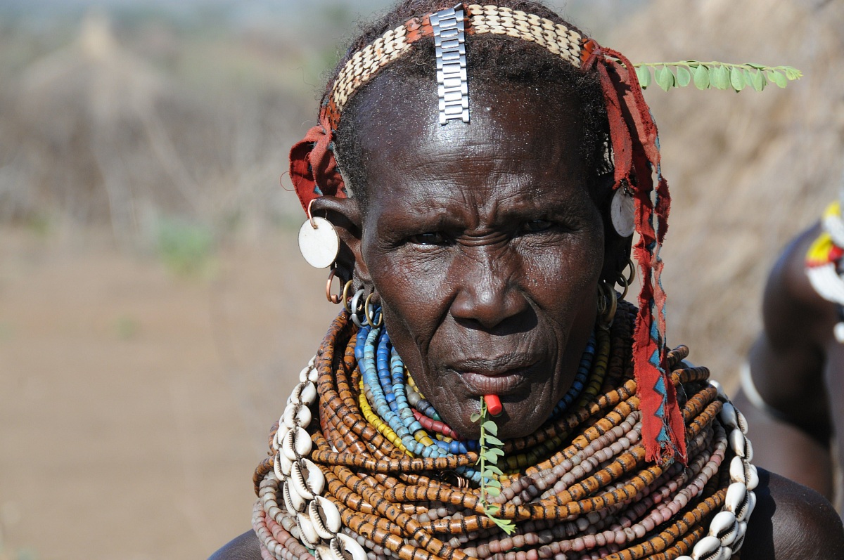 woman Nyangatom