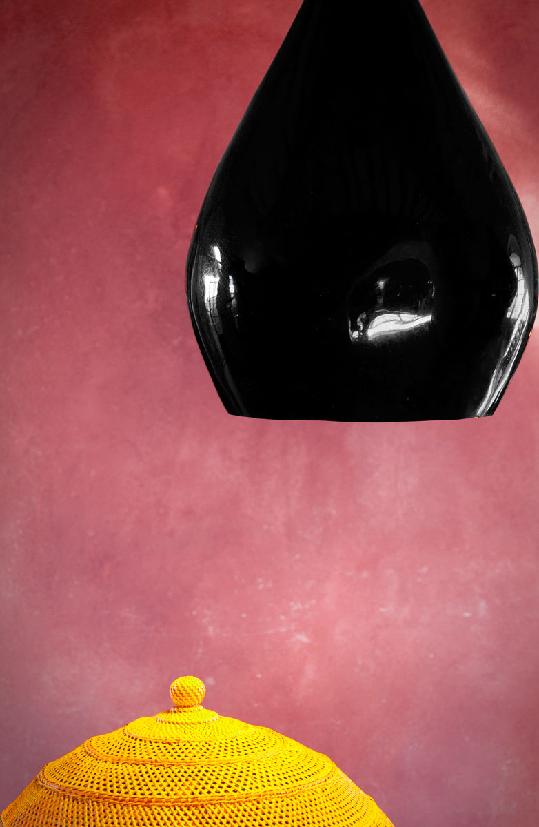 Lampada e coprivivande