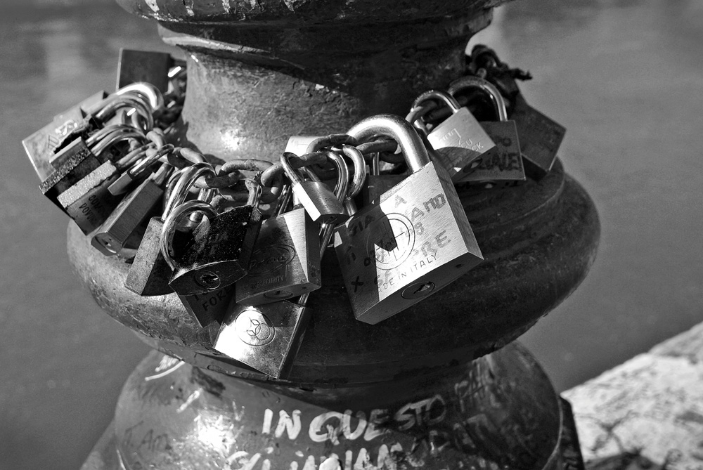 Trieste - lucchetti dell'amore