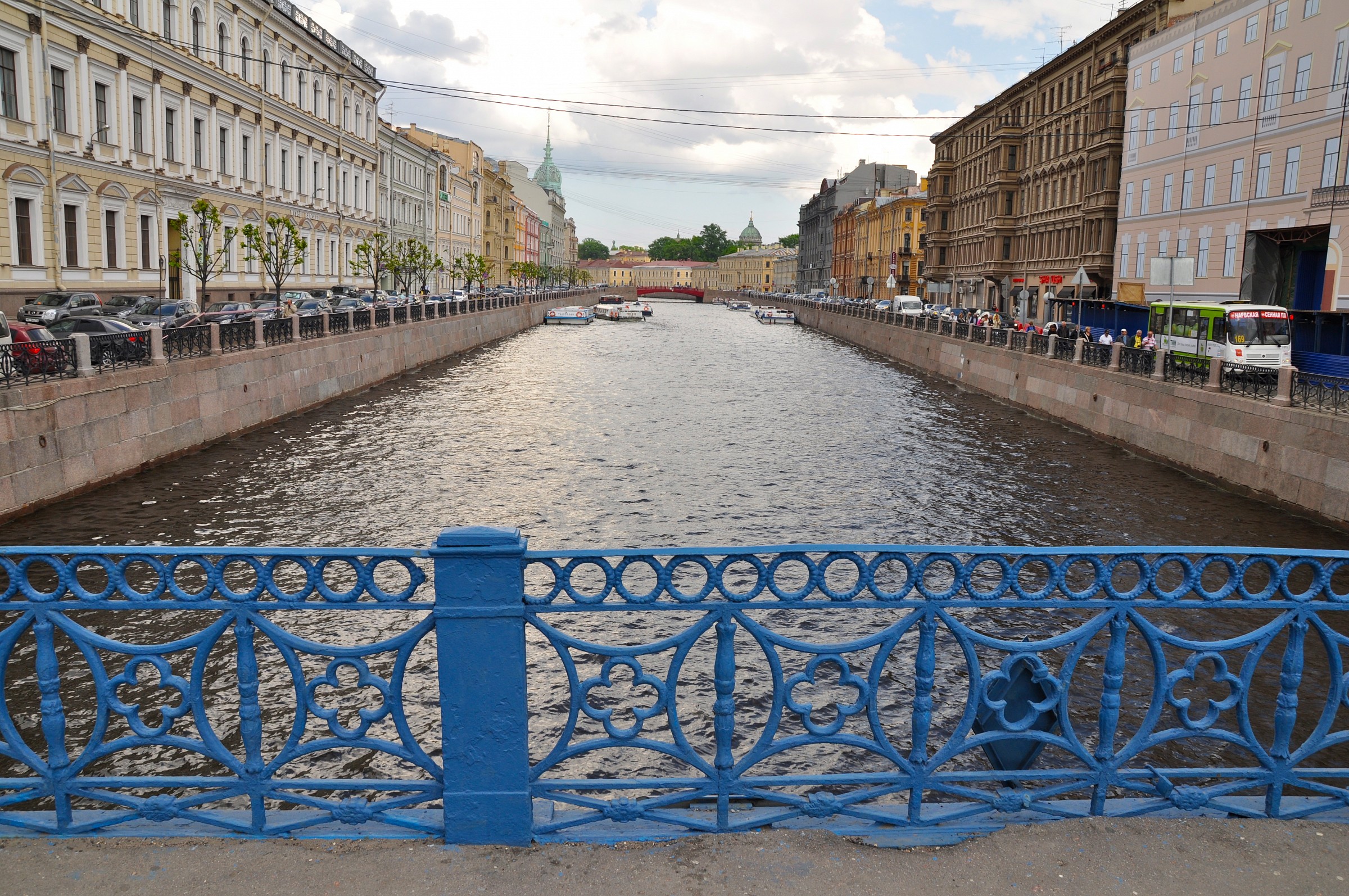 "Cast iron blue", St. Petersburg