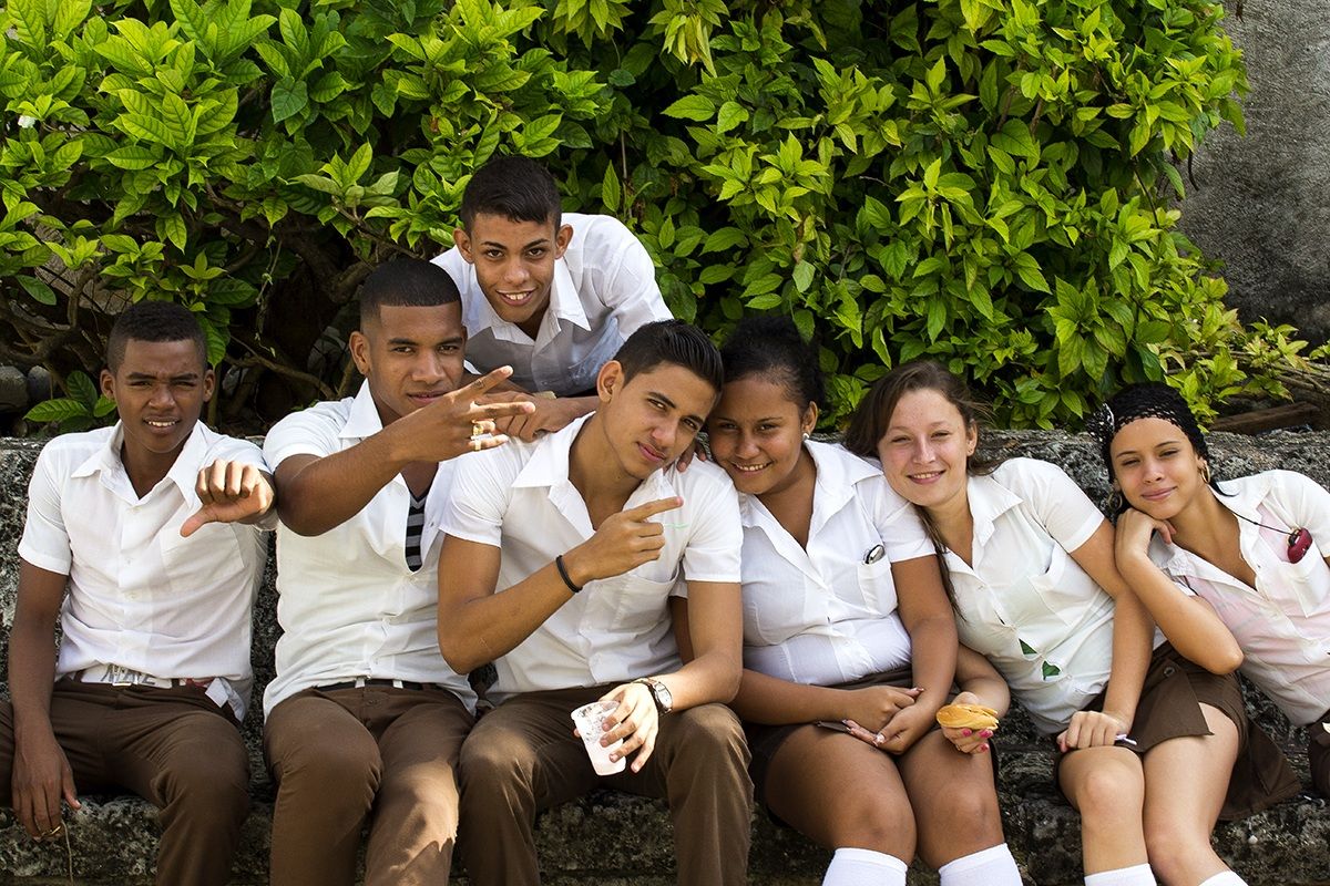 Cuban students