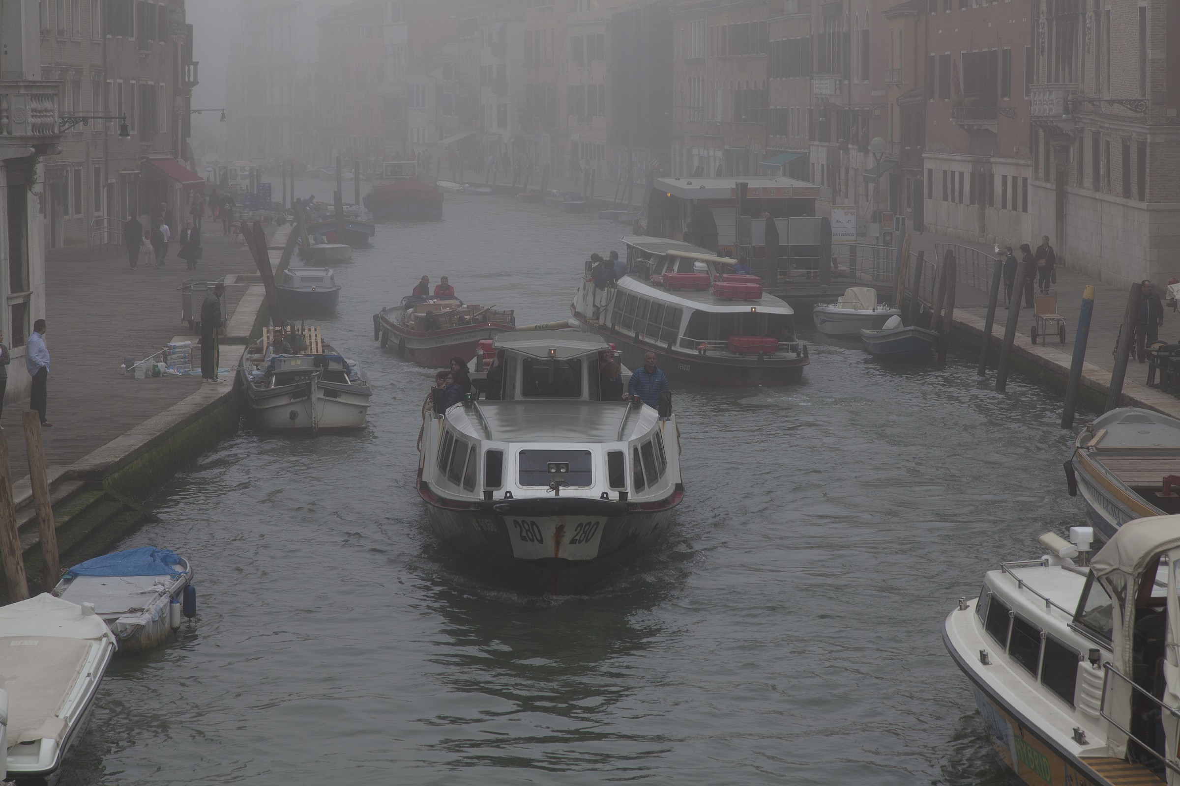Nebbia a Venezia