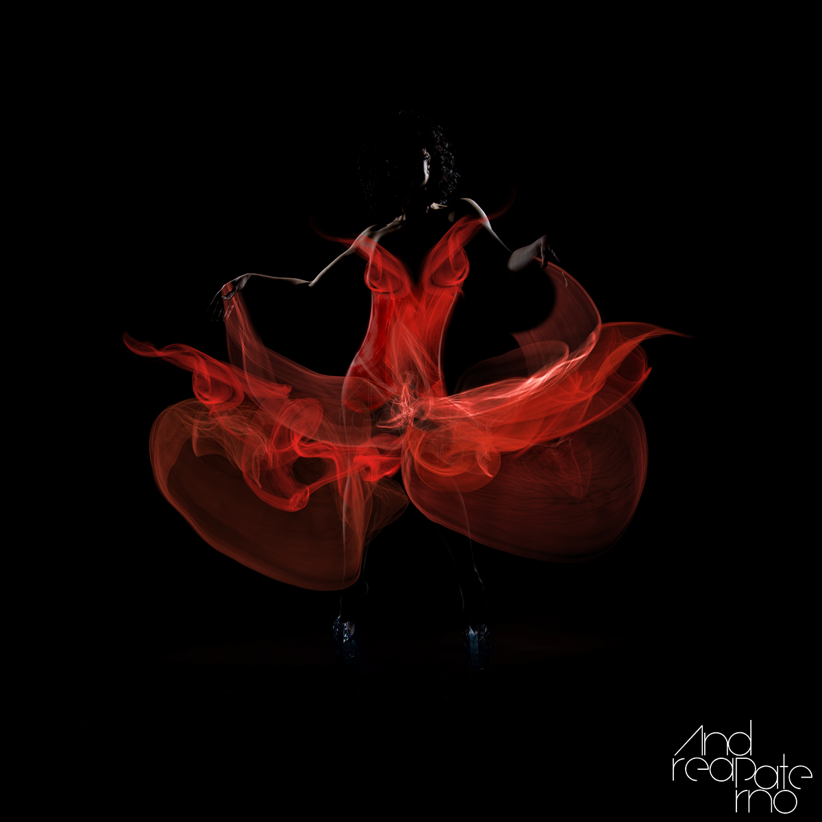 Model Light Painting 7