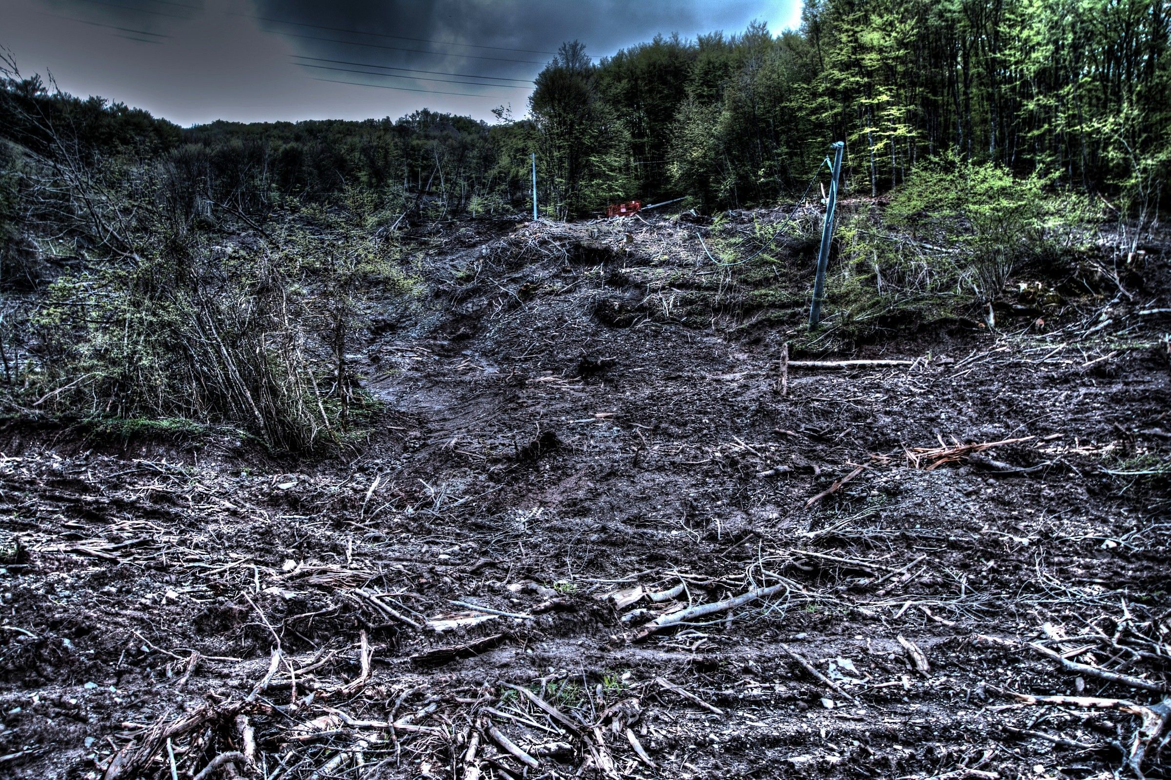 La forza devastatrice della natura