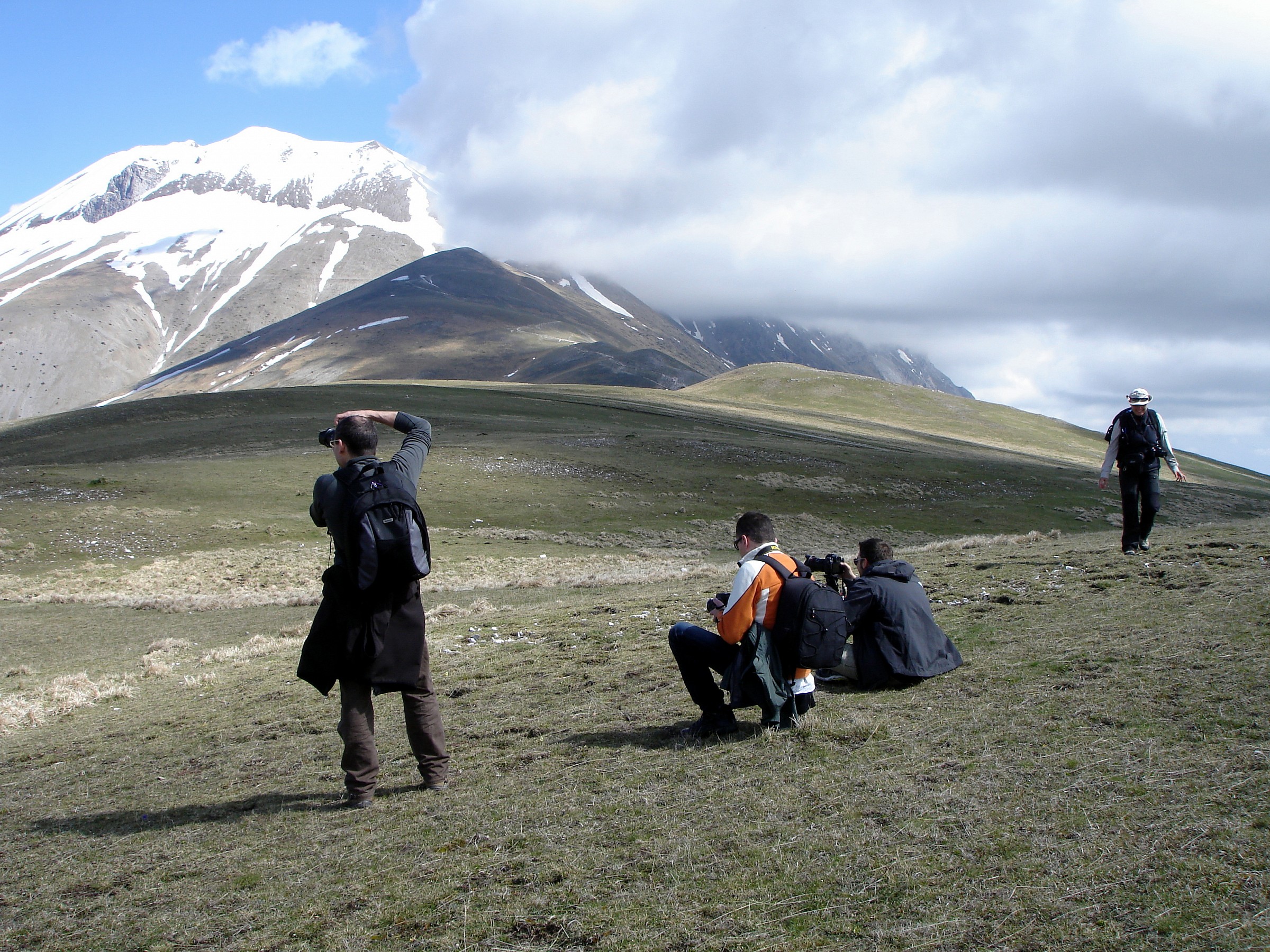 Photos of photographers who photograph (Castelluccio, Norcia...