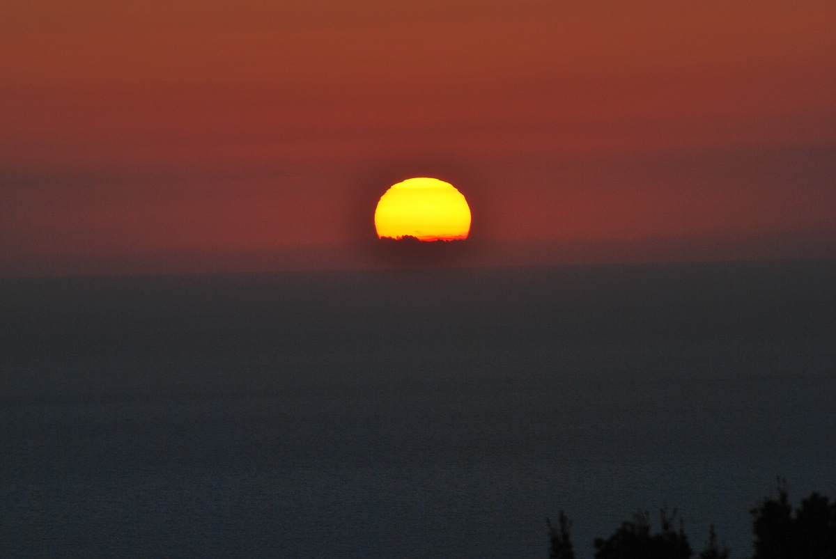 tramonto ad alghero