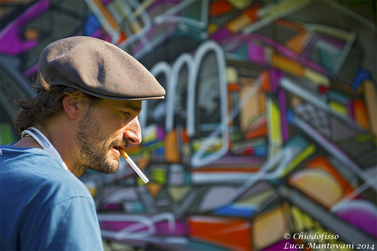 Ritratto d'artista al Meeting of Styles