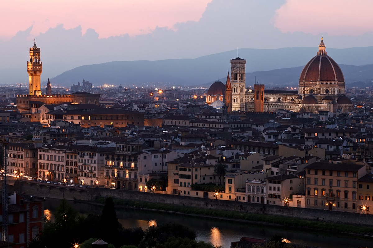 Tramonto a Firenze