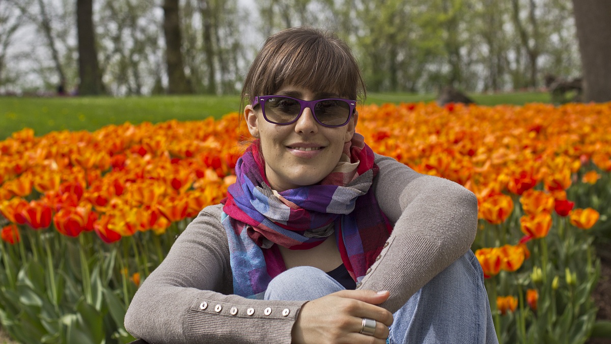 A flower among flowers