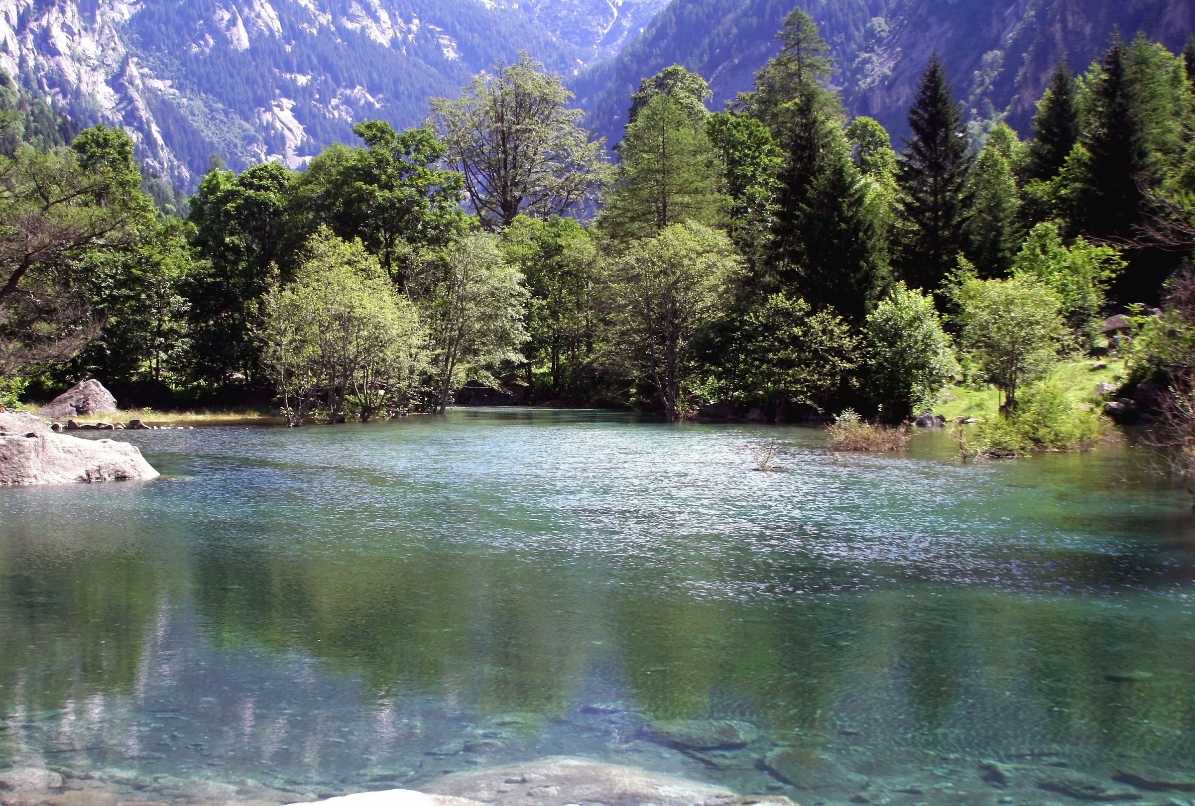 laghetto in Val di Mello