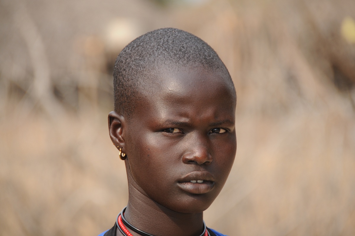 young girl-South Sudan Dinka