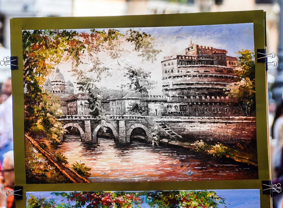 Castel Sant'Angelo in autumn