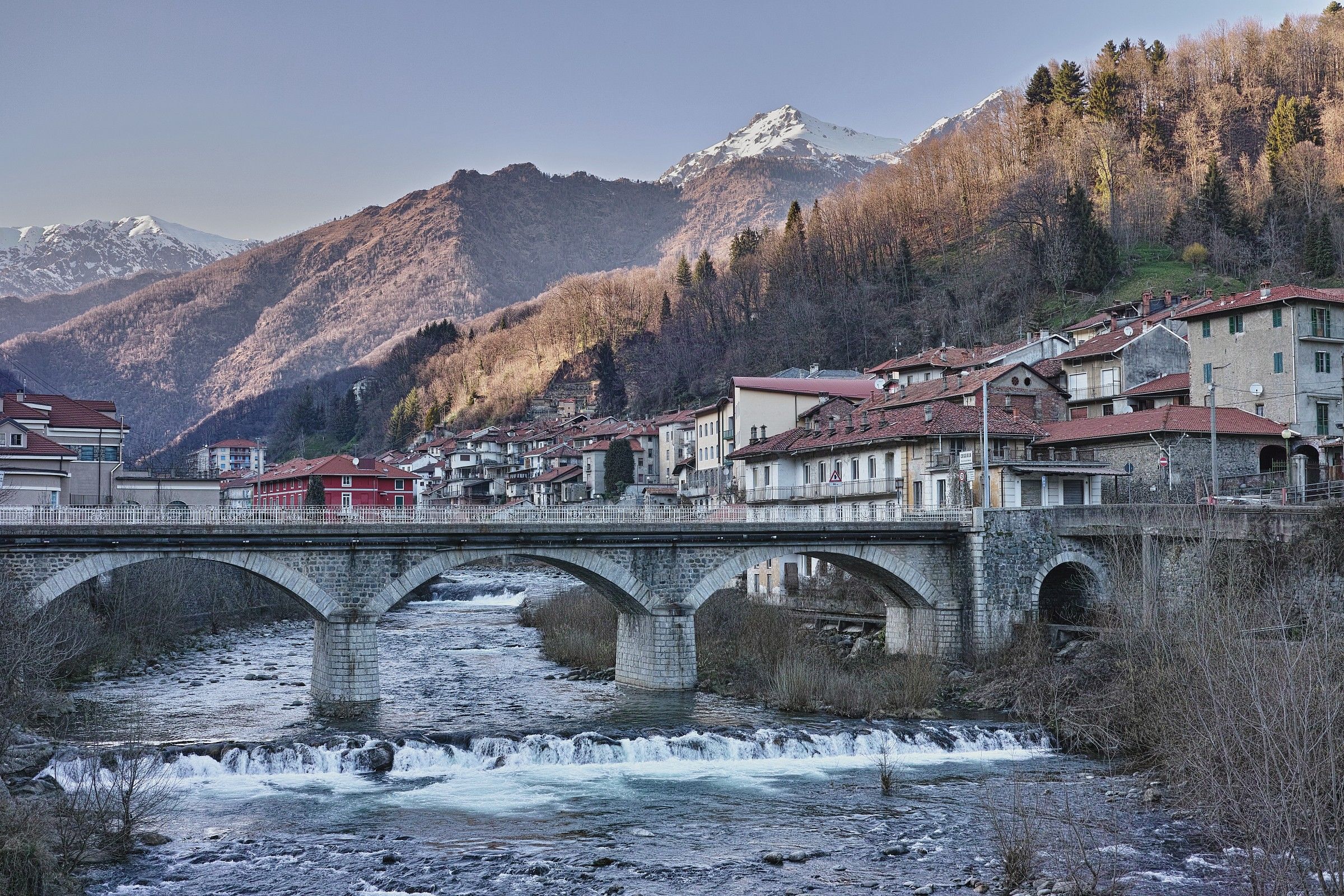 Ponte sul fiume Sessera - Coggiola (Bi)