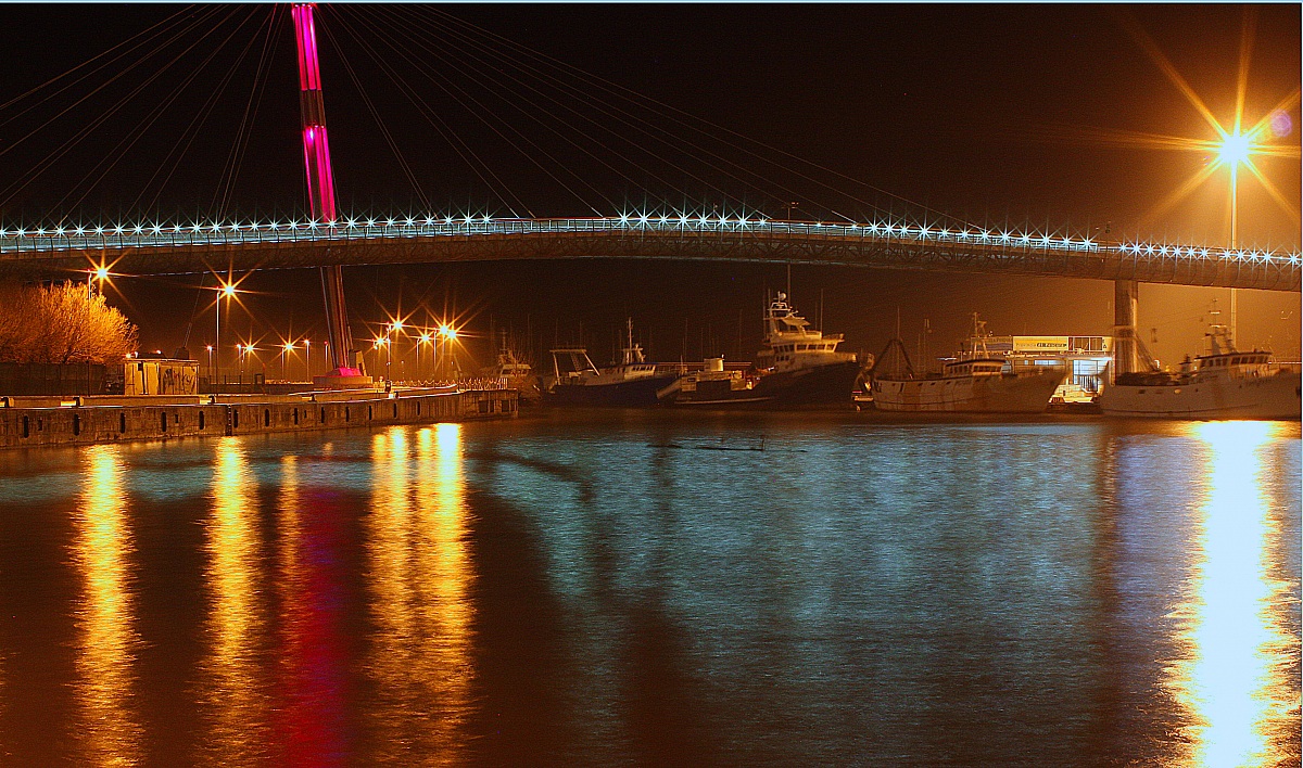 the bridge at night