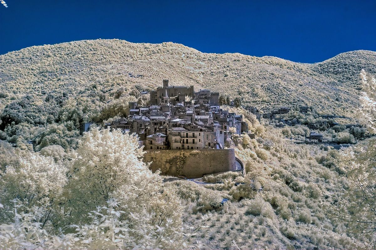 Paesino in luce IR
