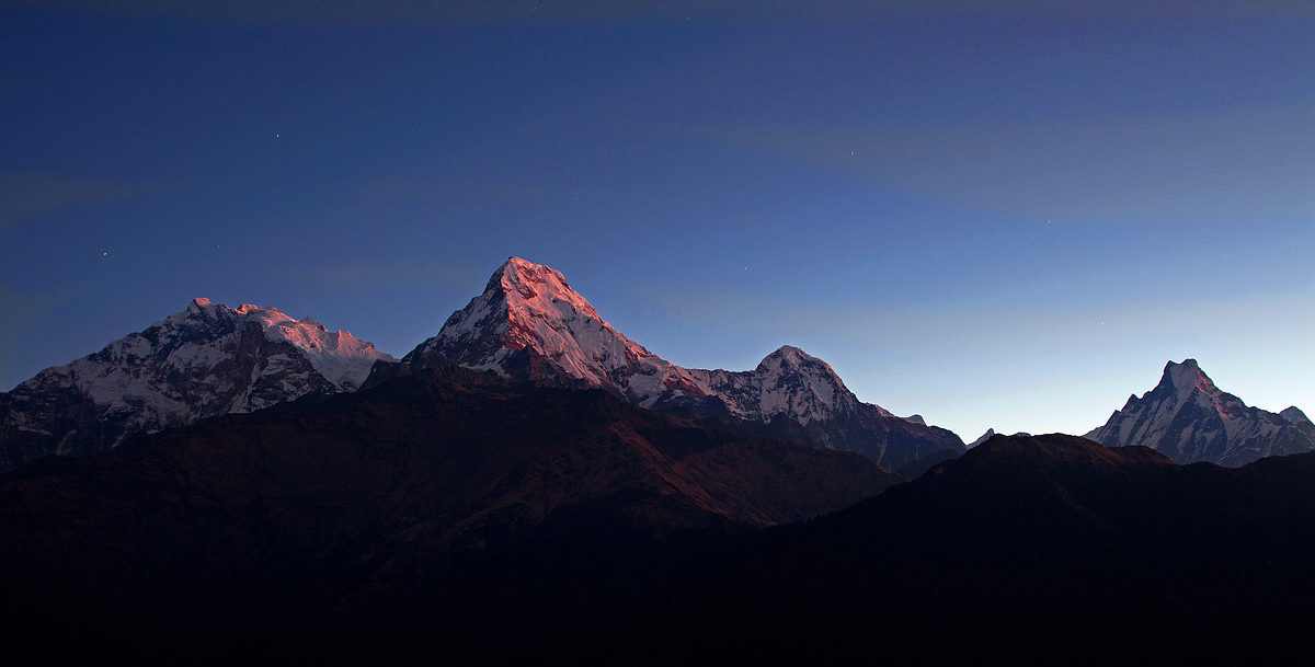 Alba Gruppo Annapurna da Poon Hill
