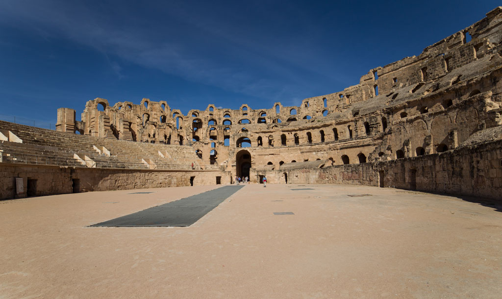 Amphitheatre of El Jem (Tunisia)