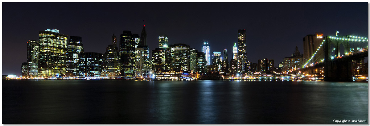 Manhattan by night